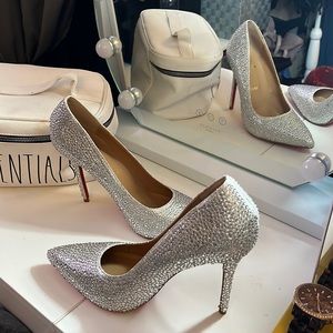 Brand new bling heels